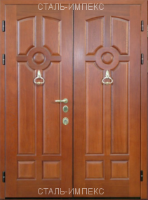 Дверь № 17-ДМД двустворчатая